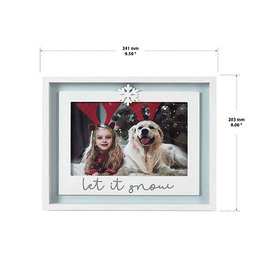Let it Snow 5" x 7" Picture Frame