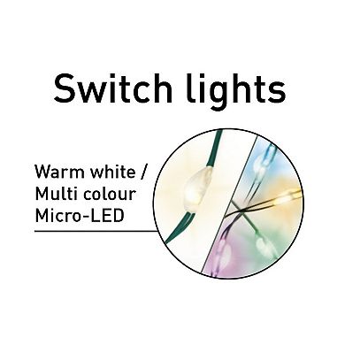 Everlands 9 ft. Pre-Lit Killington Artificial Christmas Tree