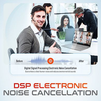 Delton 95x MS Teams Wireless Executive Auto-pairing Headset with Charging Case (DBH95X)