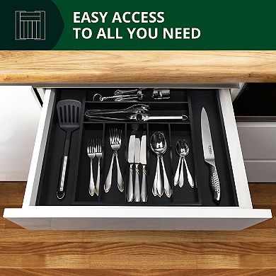 Silverware Drawer Organizer 9 Slots