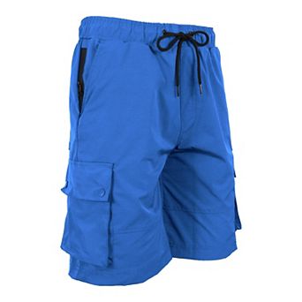 Men's JumpStart 9.5" Moisture-Wicking Quick-Dry Performance Cargo Shorts