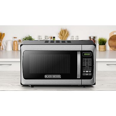 BLACK+DECKER™ EM031MGG-X2 Microwave, Stainless Steel