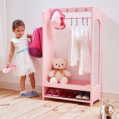 Fantasy Fields Little Princess Open Armoire with Mirror