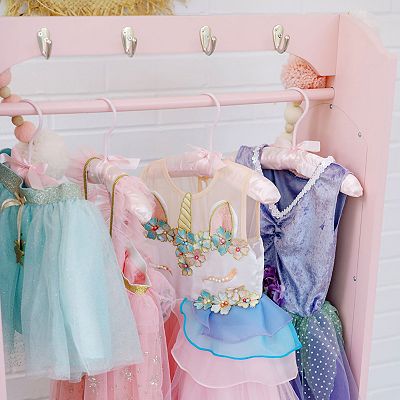 princess dress armoire Disney Princess Dress & Play Boutique - Pretend Play Costume Storage Closet/Wardrobe