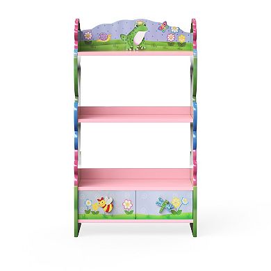 Fantasy Fields Kids 3-Tier Bookshelf with Drawer