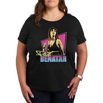 Plus Size Pat Benatar Cameo Graphic Tee
