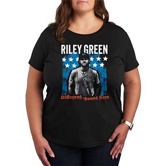Plus Size Riley Green Different Round Here Graphic Tee