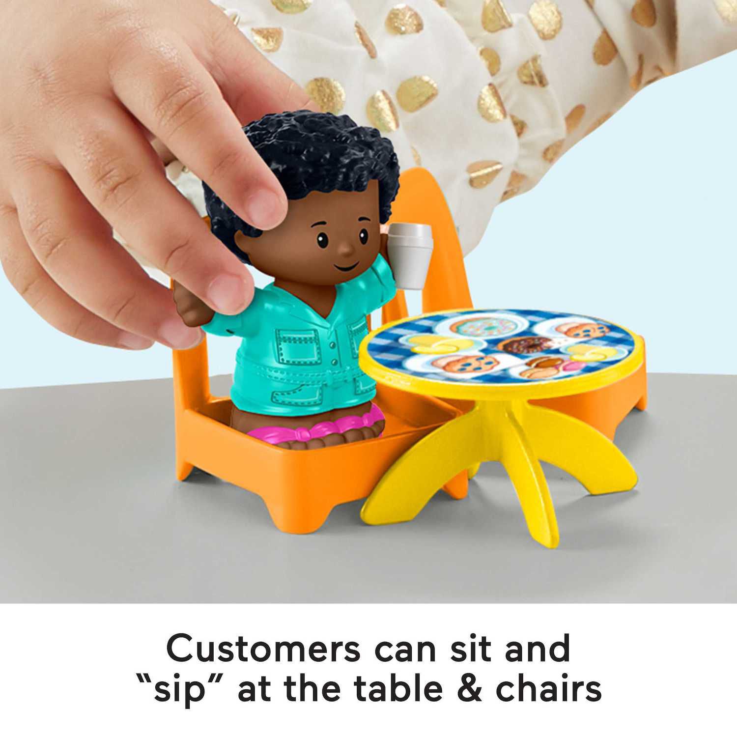 Детские фигурки Fisher-Price Little People Lemonade Stand Playset & Figures — фото 4