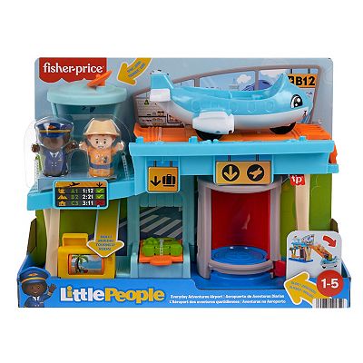 Airport set top toy with figures