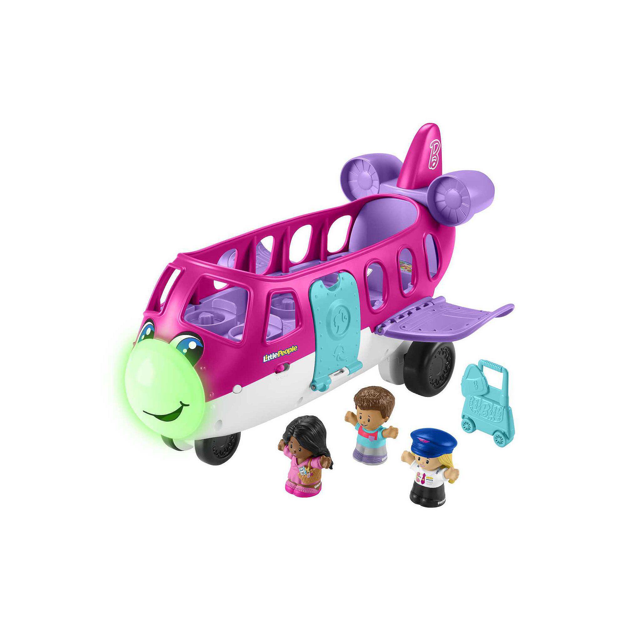 Barbie® Little Dream Airplane & Figures by Fisher-Price Little People, Mul