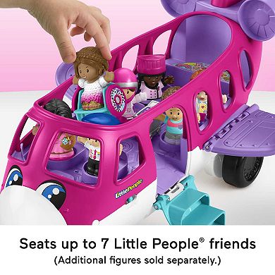 Barbie Little Dream Airplane & Figures by Fisher-Price Little People