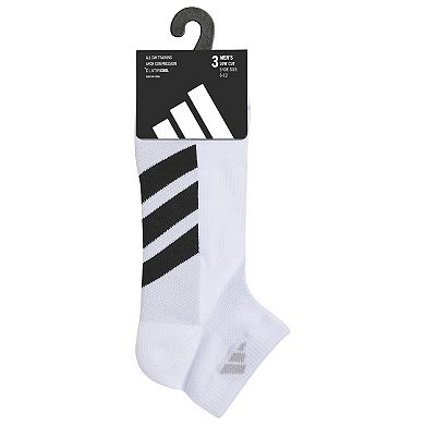 Men's adidas All Day Training 3-Pack Low Cut Socks