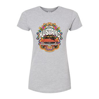 Juniors' Ford 1968 Ford Mustang Fitted Tee