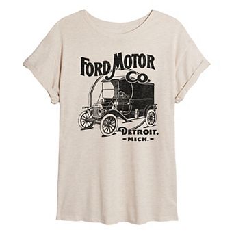 Juniors' Ford 1911 Model T Oversized Tee