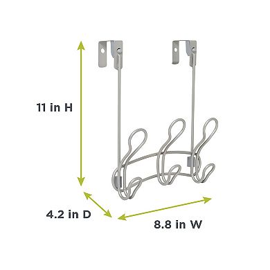 Sonoma Goods For Life® 3-Double Hook SnugFit Over-the-Door Hook Hanger