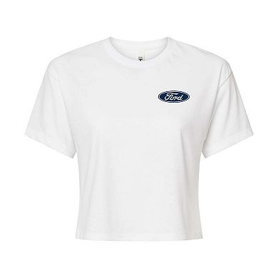 Juniors' Ford 1959 Ford Thunderbird Cropped Tee