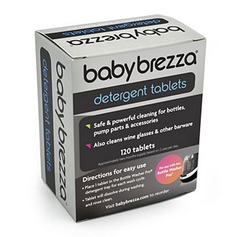 Baby Brezza Universal Detergent Soap Tablets for Bottle Washer Pro and All Brands of Bottle Washers - 120 ct