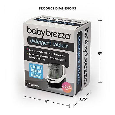 Baby Brezza Universal Detergent Soap Tablets for Bottle Washer Pro