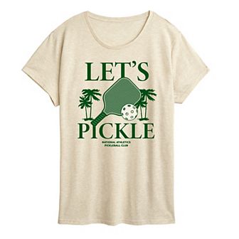 Women's Let's Pickle Graphic Tee