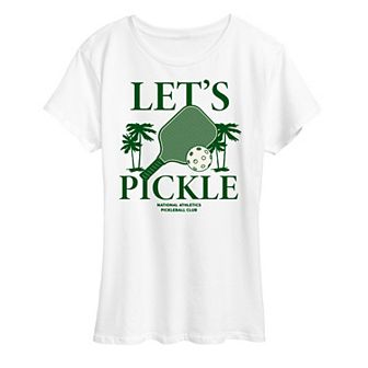 Women's Let's Pickle Graphic Tee