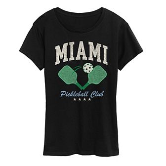 Women's Miami Pickleball Club Graphic Tee