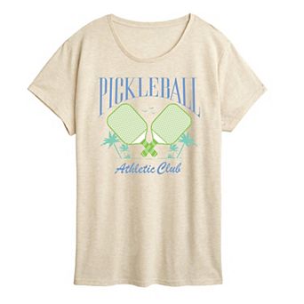 Women's Pickleball Athletic Club Graphic Tee