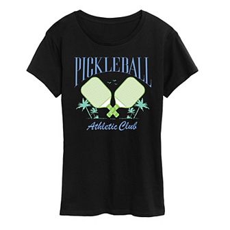 Women's Pickleball Athletic Club Graphic Tee