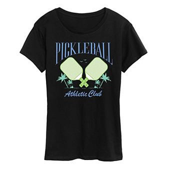 Women's Pickleball Athletic Club Graphic Tee
