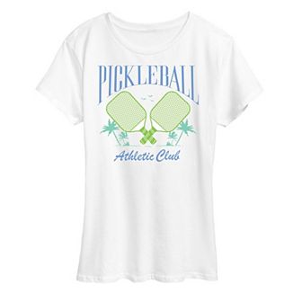 Women's Pickleball Athletic Club Graphic Tee