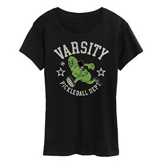 Women's Varsity Pickleball Dept Graphic Tee