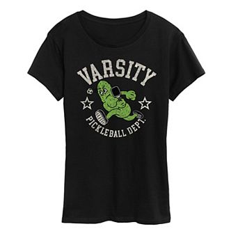 Women's Varsity Pickleball Dept Graphic Tee