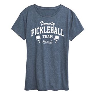 Women's Varsity Pickleball Graphic Tee