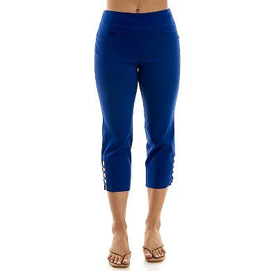 Women's Nina Leonard Pull-On Crop Pants