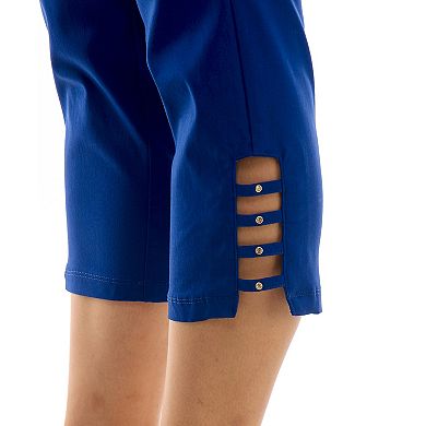 Women's Nina Leonard Pull-On Crop Pants