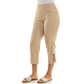 Women's Nina Leonard Pull-On Crop Pants