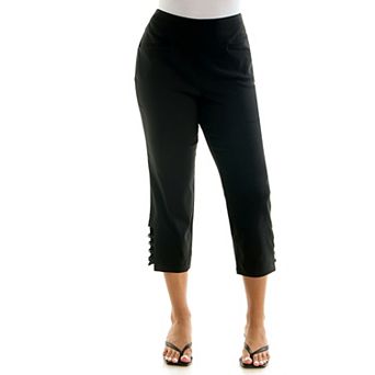 Women's Nina Leonard Pull-On Crop Pants