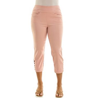 Women's Nina Leonard Pull-On Crop Pants