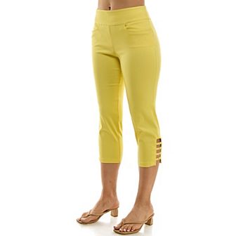 Women's Nina Leonard Pull-On Crop Pants