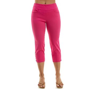 Women's Nina Leonard Pull-On Crop Pants