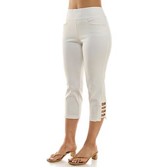 Women's Nina Leonard Pull-On Crop Pants