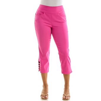 Women's Nina Leonard Pull-On Crop Pants