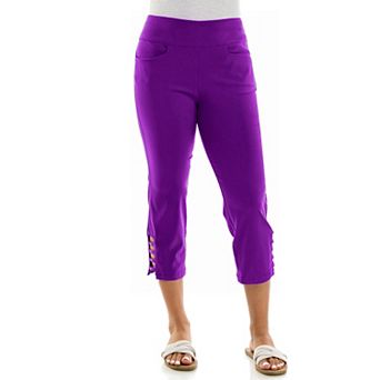 Women's Nina Leonard Pull-On Crop Pants