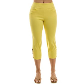Women's Nina Leonard Pull-On Crop Pants