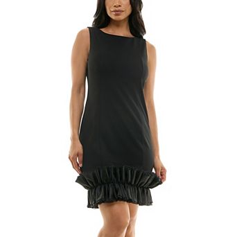 Women's Nina Leonard Sheath Trim Dress