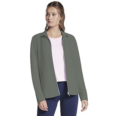Women's Skechers® Hoodless Hoodies™ GO WALK Wear™ Shine Jacket