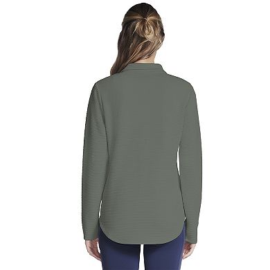Women's Skechers® Hoodless Hoodies™ GO WALK Wear™ Shine Jacket