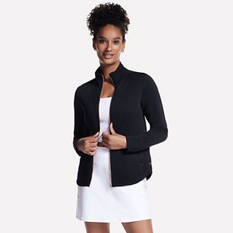 Women's Skechers® The Go Walk® Ottoman Cozy Fit Scoop Hem Jacket