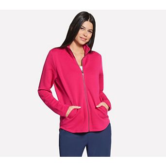 Women's Skechers® The Go Walk® Ottoman Cozy Fit Scoop Hem Jacket