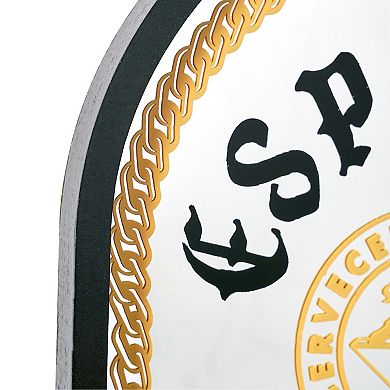 American Art Décor Espiritu Luchador 1925 Printed Framed Mirror