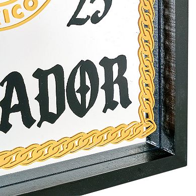 American Art Décor Espiritu Luchador 1925 Printed Framed Mirror